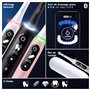 Oral-B iO6 Brosses À Dents Électriques, Noire et Rose, Avec Le Capteur De Pression Pour Protéger Les Gencives, Lot De 2 Avec Des