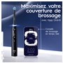 Oral-B iO6 Brosses À Dents Électriques, Noire et Rose, Avec Le Capteur De Pression Pour Protéger Les Gencives, Lot De 2 Avec Des