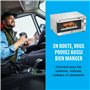 All Ride Mini Four Electrique - 24 Volt Via l'Allume-Cigare - pour Les Camions, Les Camping-Cars ou Les Bateaux - 300 Watt - 9 L