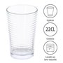 alpina Verres à Eau - Ensemble de Verres à Boire - Ensemble de 6 Pièces - Adapté au Lave-Vaisselle - 220 ml