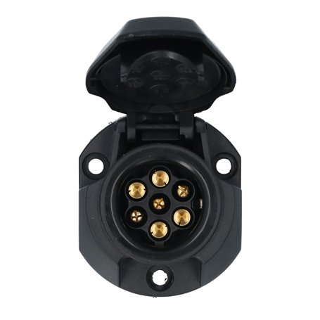 Carpoint 0410005 Prise pour Remorque 7Pol. avec Interrupteur Phare Anti-Brouillard
