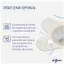 Difrax Tetine Bébé - 0-6 Mois Natural - 2 Unité - Sucettes avec Tétine Silicone - PURE DUO - Marron/Cannelle