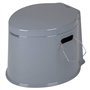 Bo-Camp - Toilette Portable - 7 ltr - Gris