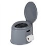 Bo-Camp - Toilette Portable - 7 ltr - Gris