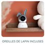 Alecto Babyphone WiFi avec caméra - Visiophone Bebe avec caméra et WLAN - SMARTBABY10 Moniteur Vidéo pour Bébé avec Vision Noctu