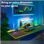CALEX Smart Gaming - Ruban LED Gaming pour Écran - Compatible Razer Chroma - Smart Home - Synchronisation RGBIC pour PC - Rétroé