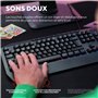Trust Gaming GXT 836 Evocx Clavier Gamer AZERTY Français Filaire USB, 78% de Plastiques Recyclés, Éclairage LED RGB, 25 Touches