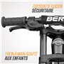 Berg Biky Cross Vélo Noir avec Frein à Main à partir de 2 Ans Jeunesse Unisexe, 12"