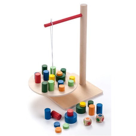 Engelhart - Jeu d'adresse en Bois au Design de Balance - 340916