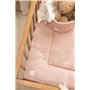 Jollein Lot de 3 Serviettes en Mousseline pour bébé – Lovely Birds – 70 x 70 cm – 100% Coton – Lingettes pour bébé – Certifiées