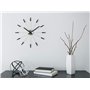 NeXtime 2610zw Plug Inn Horloge Plastic Noir