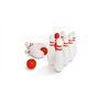 BS Toys Bowling En Bois - Quilles Pour Enfants - Pour Intérieur & Extérieur - A Partir De 4 Ans - Jeux De Société - Idéal Pour L