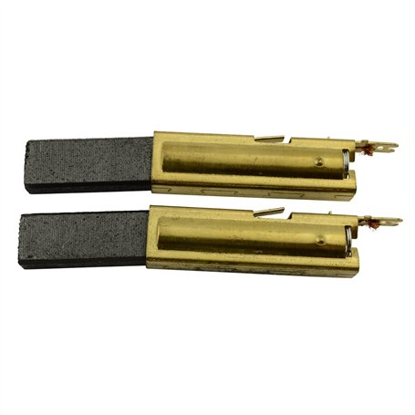 Buildalot Balais de charbon compatibles avec les aspirateurs Nilfisk Stihl Bosch Festool Alto Kärcher 6.3x11x28mm