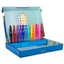 Paw Patrol - Spray Pen Set Deluxe (PW22368) - Kit de Stylos Pulvérisateurs pour Colorier et Dessiner - 12 Stylos et 16 Pochoirs 