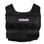 VirtuFit Gilet lesté réglable Pro - 10 kg - Noir - Gilet d'entraînement - Musculation