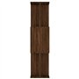 vidaXL Libreria/Divisorio Rovere Marrone 80x24x96 cm Legno Multistrato