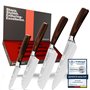 Matakumi 4 Pièces Set Couteaux de Cuisine - 8'' Couteau de Chef