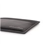 Calvin Klein Porte-cartes en cuir uni pour homme Noir, Noir