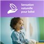 Philips Avent ultra air - sucettes, sucettes légères et aérées pour bébés âgés de 18 mois et plus, 0% BPA, avec étui de transpor