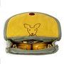 POGS Pochette de voyage | The Kangouroo | Casque parfaitement ajusté | 100 % coton biologique issu du commerce équitable | Étui