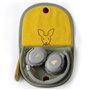 POGS Pochette de voyage | The Kangouroo | Casque parfaitement ajusté | 100 % coton biologique issu du commerce équitable | Étui