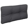 vidaXL Coussin de Palette Noir 80x40x12 cm Tissu