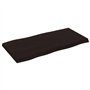 vidaXL Dessus de Table, Remplacement du Plateau de Table avec Bord Vif, Tableau de Bricolage Intérieur, Bois Massif Traité Bordu