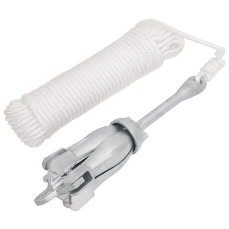 vidaXL Ancre Pliable avec Corde