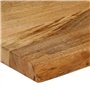 vidaXL Dessus de Table à Bord Vivant 40x20x3,8 cm Bois Massif manguier, Dessus de Table en Bois, Dessus de Table d'appoint, Dess