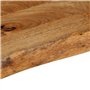 vidaXL Dessus de Table à Bord Vivant 50x20x3,8 cm Bois Massif manguier, Dessus de Table en Bois, Dessus de Table d'appoint, Dess