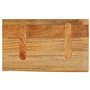 vidaXL Dessus de Table à Bord Vivant 40x30x3,8 cm Bois Massif manguier