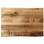 vidaXL Dessus de Table Bord Vivant 70x40x2