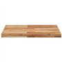 vidaXL Dessus de Table carré 70x70x4 cm Bois Massif d'acacia
