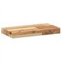vidaXL Dessus de Table 40x20x4 cm rectangulaire Bois Massif d'acacia
