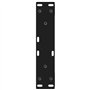 vidaXL Pieds de table basse 2 pcs noir 28x(42-43,3) cm acier, table basse de jambe de table, pied de table basse en acier, pied
