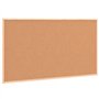 vidaXL Tableau blanc magnétique avec cadre bois de pin massif 100x55cm, tableau magnétique effaçable à sec, tableau magnétique,