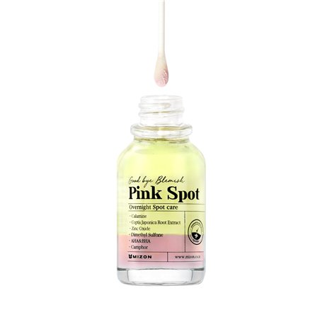 [MIZON] GOOD BYE BLEMISH PINK SPOT (19ml) Korean Skincare - Soin Anti-Imperfections de Nuit - Traitement Intensif pour peaux à p