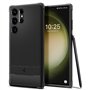 Spigen Rugged Armor Coque Compatible avec Samsung Galaxy S23 Ultra 5G - Noir Mat