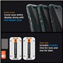 Spigen Glas.TR EZ Fit Verre Trempé pour iPhone 15 Pro Max, 2 Pièces, Anti-Espion, Installation Facile, Dureté 9H, Résistant aux