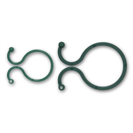 Windhager 06216 Lot de 25 Attaches circulaires pour Tuteurs