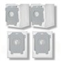 Lot de 4 sacs d'aspirateur pour irobot pour roomba i7 i7+ i7 plus s9 s9+ i3 i3+ i4 i4+ i6 i6+ i8 i8+ j7 j7+