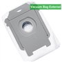 Lot de 4 sacs d'aspirateur pour irobot pour roomba i7 i7+ i7 plus s9 s9+ i3 i3+ i4 i4+ i6 i6+ i8 i8+ j7 j7+, sac de rechange pou