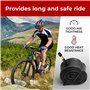 Fincci Chambre a Air 26 Pouces - Paire Сhambres à Air VTT 26 x 1.75 x 1.95 x 2.00 x 2.1 avec Valve Schrader 48mm pour Route bici