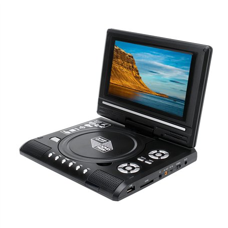 Plyisty Lecteur DVD Portable avec Écran Rotatif 7