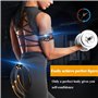 Yonars Ceinture Abdominale Electrostimulation, Electrostimulateur Musculaire Fessier/Abdos 8 Modes avec USB, Ceinture Musculatio
