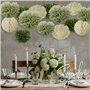 deco vert sauge，deco mariage champetre，decoration mariage