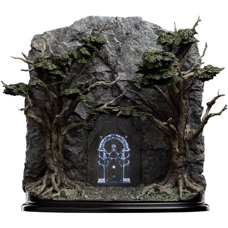 Weta Workshop - Le Seigneur des Anneaux Trilogie - Les Portes de Durin Environnement - Figurine de collection - Noir - Bluetooth