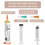 WAN2TLK No Clean Pâte à souder 60 ml – Flux de soudure de précision pour soudure électronique – Complet avec piston et pointe de
