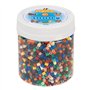 Hama Perles 209-67 - Boîte d'environ 3000 perles midi de 5 mm de diamètre - 22 couleurs différentes - Amusement créatif pour pet