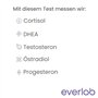 EVERLAB Test hormonal pour homme - Vérifier rapidement et facilement 5 hormones importantes | Test de salive pour la testostéron